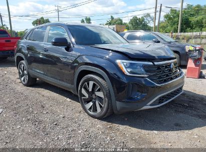 2024 VOLKSWAGEN ATLAS CROSS SPORT 2.0T SE W/TECHNOLOGY Black  Other 1V2HE2CA4RC238982 photo #1