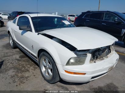 2008 FORD MUSTANG V6 PREMIUM White  Gasoline 1ZVHT80N785182974 photo #1