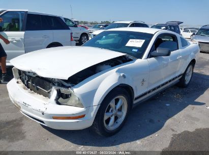 2008 FORD MUSTANG V6 PREMIUM White  Gasoline 1ZVHT80N785182974 photo #3