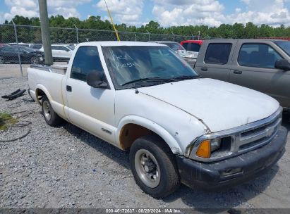 1995 CHEVROLET S TRUCK S10 White  Gasoline 1GCCS1446S8160804 photo #1