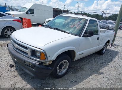 1995 CHEVROLET S TRUCK S10 White  Gasoline 1GCCS1446S8160804 photo #3