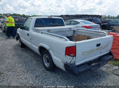 1995 CHEVROLET S TRUCK S10 White  Gasoline 1GCCS1446S8160804 photo #4