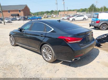 2015 HYUNDAI GENESIS 3.8 Gray  Gasoline KMHGN4JE3FU029779 photo #4