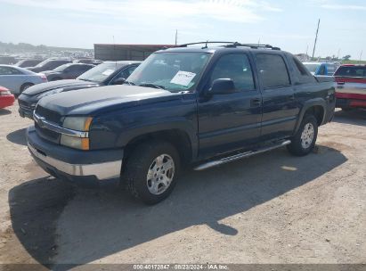 2004 CHEVROLET AVALANCHE 1500 Dark Blue  Gasoline 3GNEK12T74G284622 photo #3