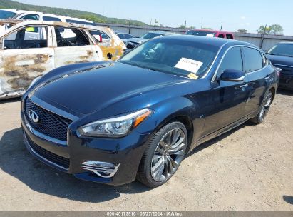 2017 INFINITI Q70L 3.7X Blue  Gasoline JN1BY1PR7HM210792 photo #3