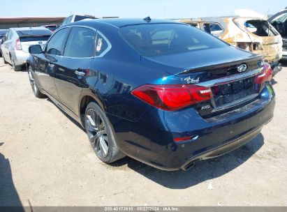 2017 INFINITI Q70L 3.7X Blue  Gasoline JN1BY1PR7HM210792 photo #4