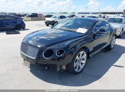 2013 BENTLEY CONTINENTAL GT Black  Flexible Fuel SCBFR7ZA5DC081024 photo #3