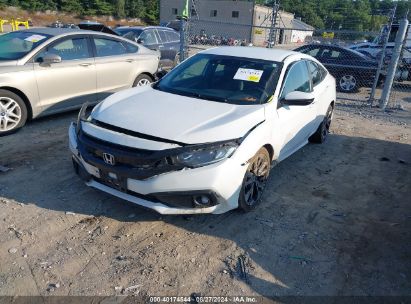 2020 HONDA CIVIC SPORT White  Gasoline 2HGFC2F84LH599514 photo #3