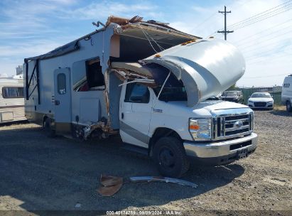 2016 FORD E-450 CUTAWAY Gray  Gasoline 1FDXE4FS3GDC04774 photo #1