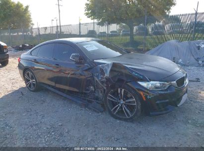 2015 BMW 435I GRAN COUPE XDRIVE Black  Gasoline WBA4B3C58FGV48099 photo #1