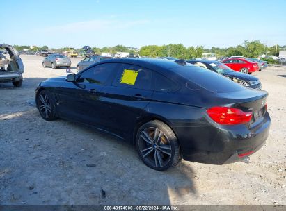 2015 BMW 435I GRAN COUPE XDRIVE Black  Gasoline WBA4B3C58FGV48099 photo #4