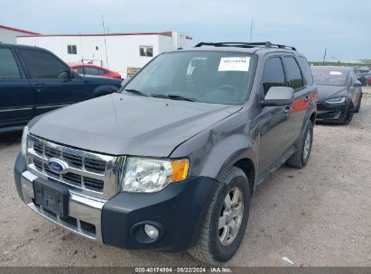 2010 FORD ESCAPE LIMITED Black  Gasoline JTND4MBE4N3158705 photo #3