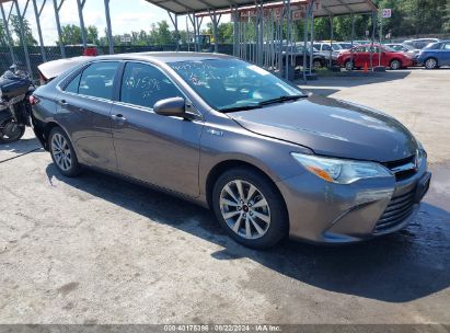 2015 TOYOTA CAMRY HYBRID XLE Gray  Hybrid 4T1BD1FK6FU143933 photo #1