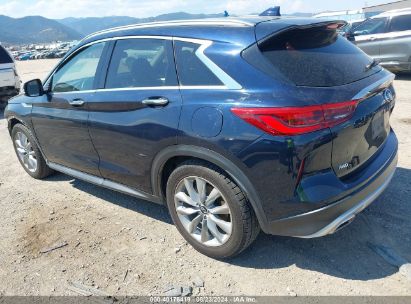 2021 INFINITI QX50 LUXE AWD Dark Blue  Gasoline 3PCAJ5BB8MF117037 photo #4