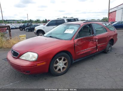 2000 MERCURY SABLE GS Red  Gasoline 1MEFM58U0YG614616 photo #3