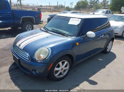 2009 MINI COOPER Blue  Gasoline WMWMF33539TW76928 photo #3