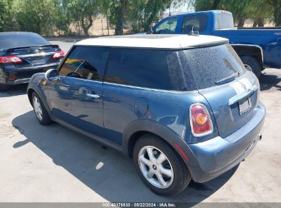 2009 MINI COOPER Blue  Gasoline WMWMF33539TW76928 photo #4