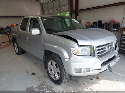 2013 HONDA RIDGELINE RTL Silver  Gasoline 5FPYK1F52DB009982 photo #1