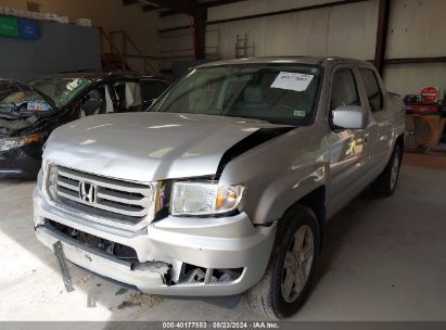 2013 HONDA RIDGELINE RTL Silver  Gasoline 5FPYK1F52DB009982 photo #3