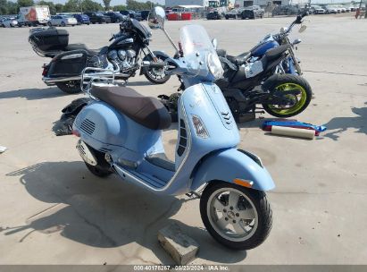 2019 VESPA GTS 300 SUPER Blue  Other ZAPMA39L6K5100489 photo #1