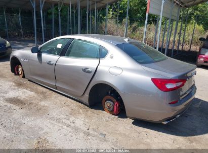 2015 MASERATI QUATTROPORTE S Q4 Gray  Gasoline ZAM56RRA0F1145395 photo #4