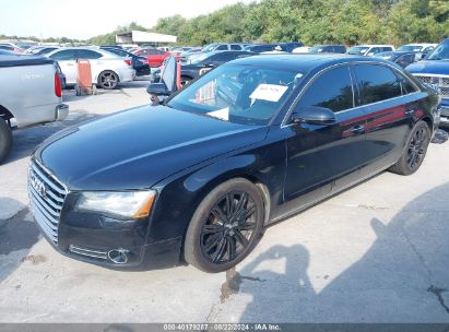 2012 AUDI A8 L 4.2 Black  Gasoline WAURVAFD4CN022709 photo #3