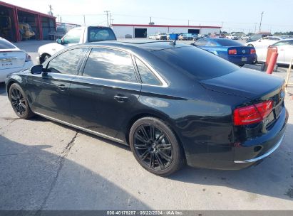 2012 AUDI A8 L 4.2 Black  Gasoline WAURVAFD4CN022709 photo #4