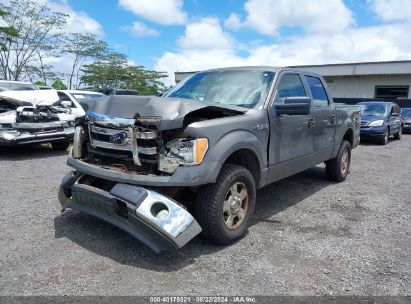 2013 FORD F-150 XLT Gray  Flexible Fuel 1FTFW1EF5DKE05504 photo #3