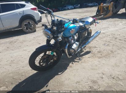 2022 ROYAL ENFIELD MOTORS INT 650 Light Blue  Other ME3FPN475NK705164 photo #1