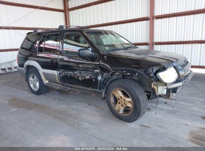 2001 INFINITI QX4 LUXURY Black  Gasoline JNRDR07YX1W110023 photo #1