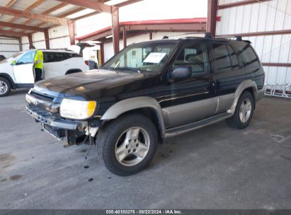 2001 INFINITI QX4 LUXURY Black  Gasoline JNRDR07YX1W110023 photo #3