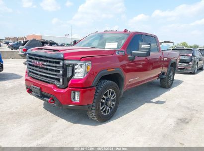 2021 GMC SIERRA 2500HD 4WD  STANDARD BED AT4 Red  Diesel 1GT49PEY5MF151322 photo #3