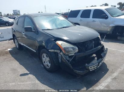 2013 NISSAN ROGUE S Black  Gasoline JN8AS5MT8DW542129 photo #1