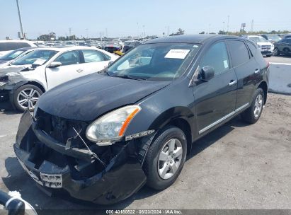 2013 NISSAN ROGUE S Black  Gasoline JN8AS5MT8DW542129 photo #3