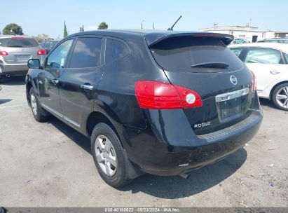 2013 NISSAN ROGUE S Black  Gasoline JN8AS5MT8DW542129 photo #4