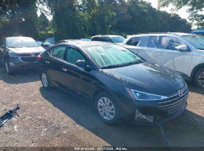 2020 HYUNDAI ELANTRA SE Blue  Gasoline 5NPD74LF7LH617312 photo #1