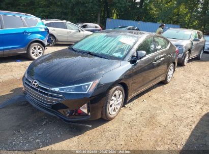 2020 HYUNDAI ELANTRA SE Blue  Gasoline 5NPD74LF7LH617312 photo #3