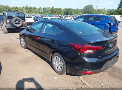 2020 HYUNDAI ELANTRA SE Blue  Gasoline 5NPD74LF7LH617312 photo #4