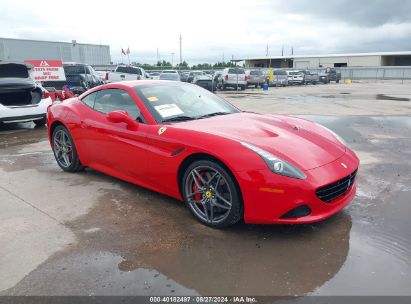 2016 FERRARI CALIFORNIA T Red  Gasoline ZFF77XJA4G0218772 photo #1