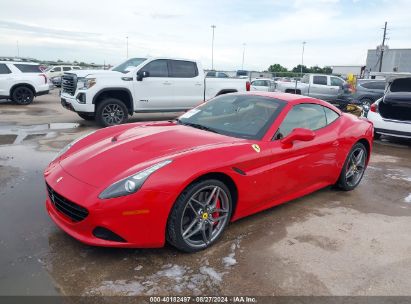 2016 FERRARI CALIFORNIA T Red  Gasoline ZFF77XJA4G0218772 photo #3