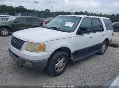 2004 FORD EXPEDITION NBX/XLT White  Gasoline 1FMPU16L14LA32370 photo #3