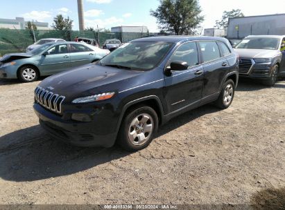 2015 JEEP CHEROKEE SPORT Blue  Gasoline 1C4PJLAB2FW711945 photo #3