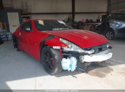 2014 NISSAN 370Z Red  Gasoline JN1AZ4EH0EM636498 photo #1