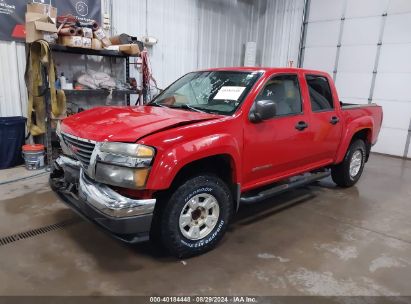 2004 GMC CANYON SLE Red  Gasoline 1GTDS136448130453 photo #3