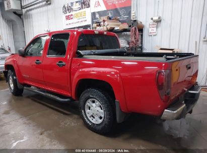 2004 GMC CANYON SLE Red  Gasoline 1GTDS136448130453 photo #4