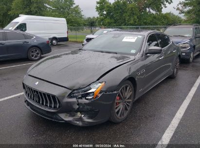 2019 MASERATI QUATTROPORTE S Q4 GRANSPORT Gray  Gasoline ZAM56YRS4K1335925 photo #3