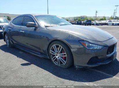 2015 MASERATI GHIBLI S Q4 Gray  Gasoline ZAM57RTA8F1133209 photo #1