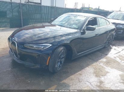 2023 BMW I4 EDRIVE40 Black  Electric WBY73AW01PFN53717 photo #3