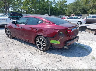 2017 NISSAN MAXIMA 3.5 SV Red  Gasoline 1N4AA6AP6HC399397 photo #4