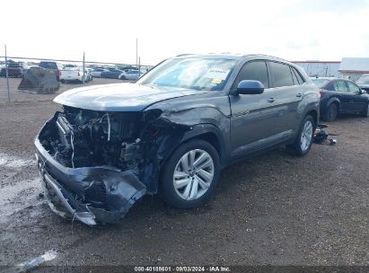 2023 VOLKSWAGEN ATLAS CROSS SPORT 3.6L V6 SE W/TECHNOLOGY Black  Gasoline 1V2WE2CA2PC225717 photo #3